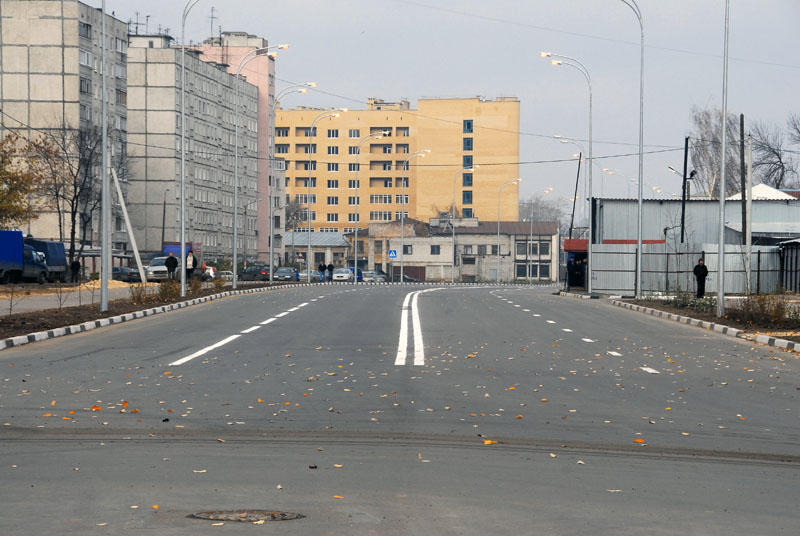 Торжественное открытие дороги-дублера Сормовского шоссе в Нижнем Новгороде состоялось 27 октября