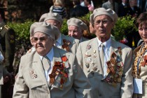 Ветераны на празднике Победы в Нижнем Новгороде