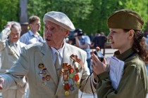 Ветераны на празднике Победы в Нижнем Новгороде