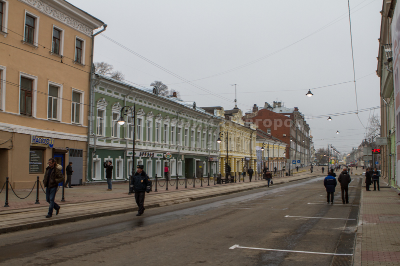 Финансирование второй очереди реконструкции улицы Рождественской в Нижнем Новгороде составит 120 млн рублей