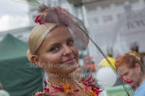 Участница фестиваля флористики в Нижнем Новгороде