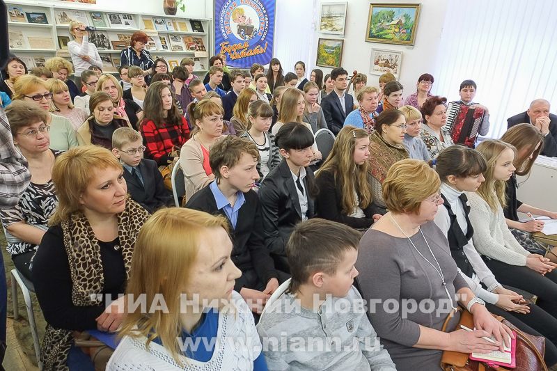 Гости программы: нижегородские школьники и студенты