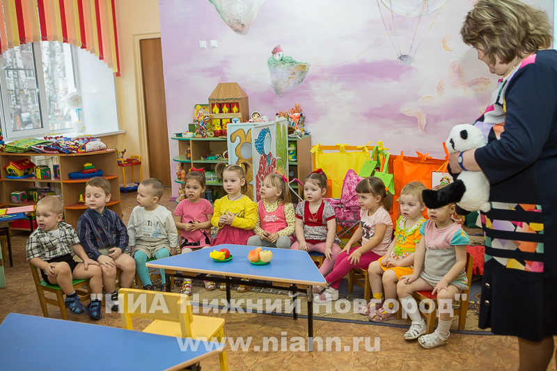 Очередность в ясельные группы дошкольных образовательных учреждений Нижегородской области составляет около 36 тысяч детей