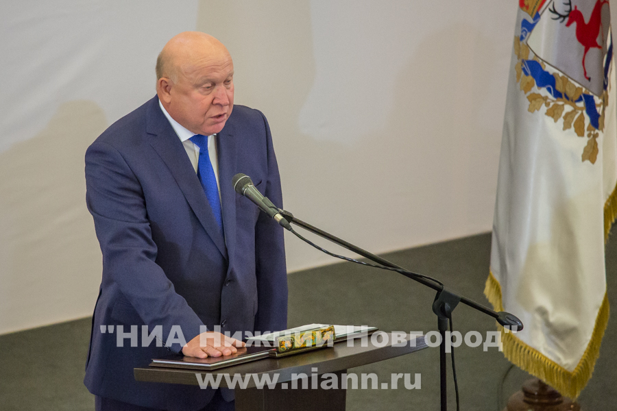 Валерий Шанцев вступил в должность губернатора Нижегородской области после принесения присяги 24 сентября