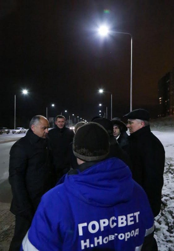Администрация Нижнего Новгорода планирует осуществить капитальный ремонт сетей наружного освещения по ул. Ларина Нижнего Новгорода в 2015 году
