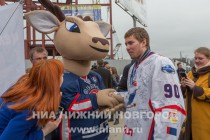 Хоккеисты Чайки прилетели в Нижний Новгород с Кубком Харламова