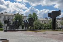 Памятник Героям Великой Отечественной войны в городе Бор