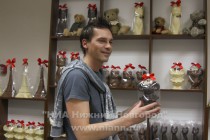 Открытие передвижной выставки шоколада в Нижнем Новгороде