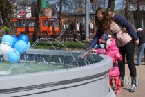 Открытие городского фонтана на пл. Минина и Пожарского