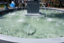 Открытие городского фонтана на пл. Минина и Пожарского