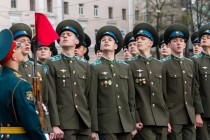 Сводная репетиция военного парада в ознаменование 71-ой годовщины Победы в Великой Отечественной войне состоялась в Нижнем Новгороде