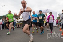 Благотворительный полумарафон Беги, герой! во второй раз прошел в Нижнем Новгороде