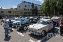 Участники автопробега на классических автомобилях ГАЗ-21 Волга и М-20 Победа прибыли в Нижний Новгород