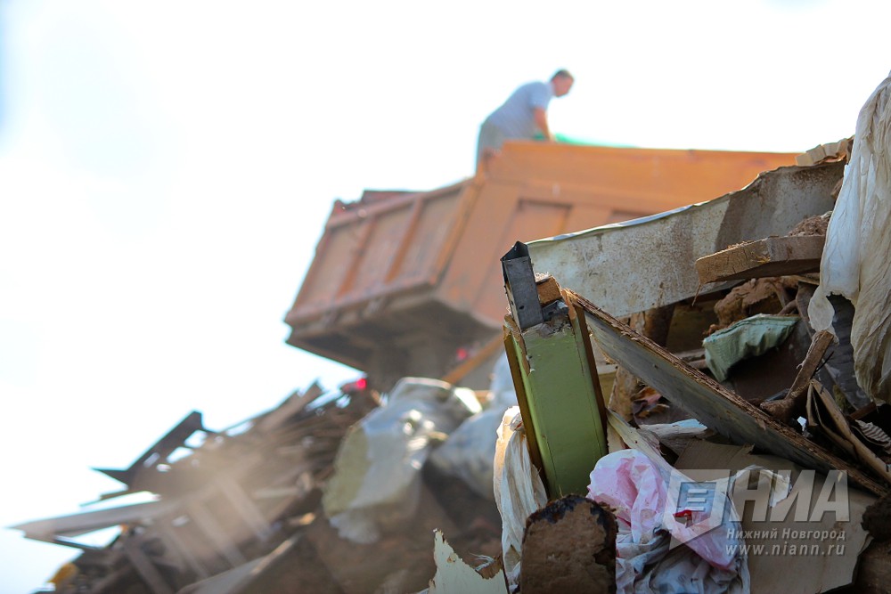 Свалка мусора в Нижнем Новгороде