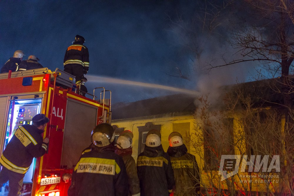 Два больших пожара случилось в Нижегородской области 6 октября