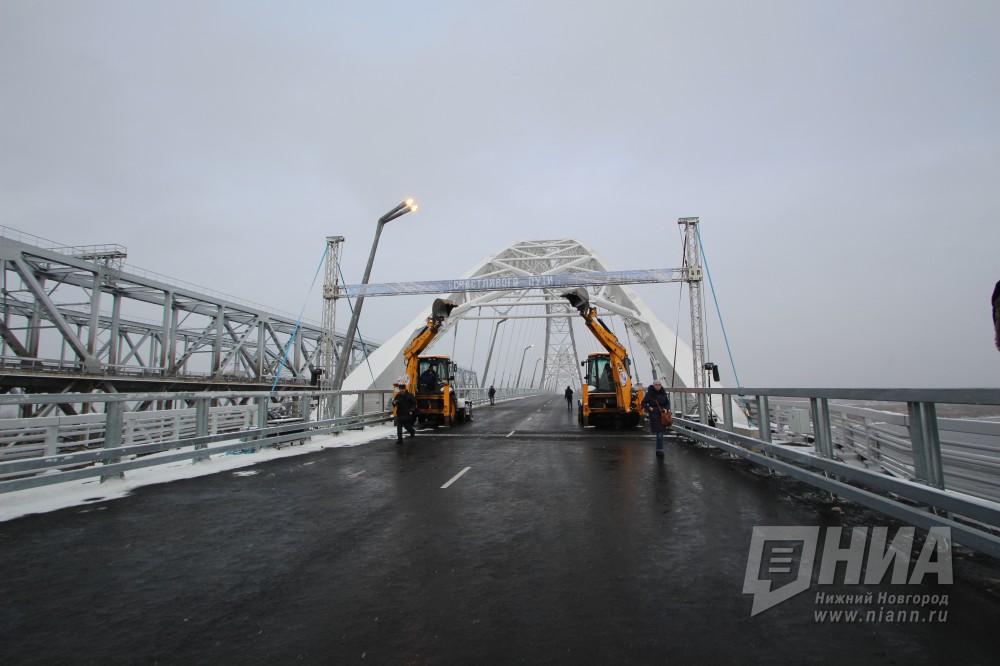 Подрядчик завершил строительство дублера Борского моста