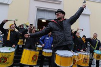Более трех десятков барабанщиков из Германии выступили в Арсенале