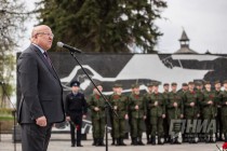 Проводы нижегородских призывников на военную службу в Президентский полк ФСО и Семеновский стрелковый полк МО РФ