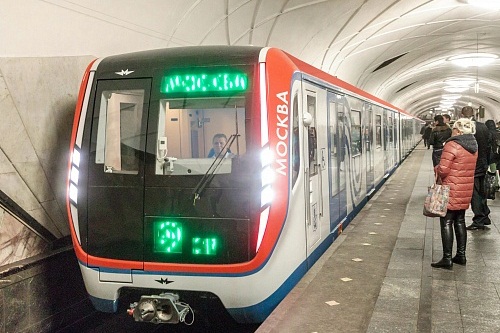Инновационный вагон московского метро