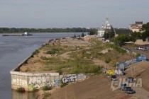 Благоустройство Нижневолжской набережной началось в Нижнем Новгороде