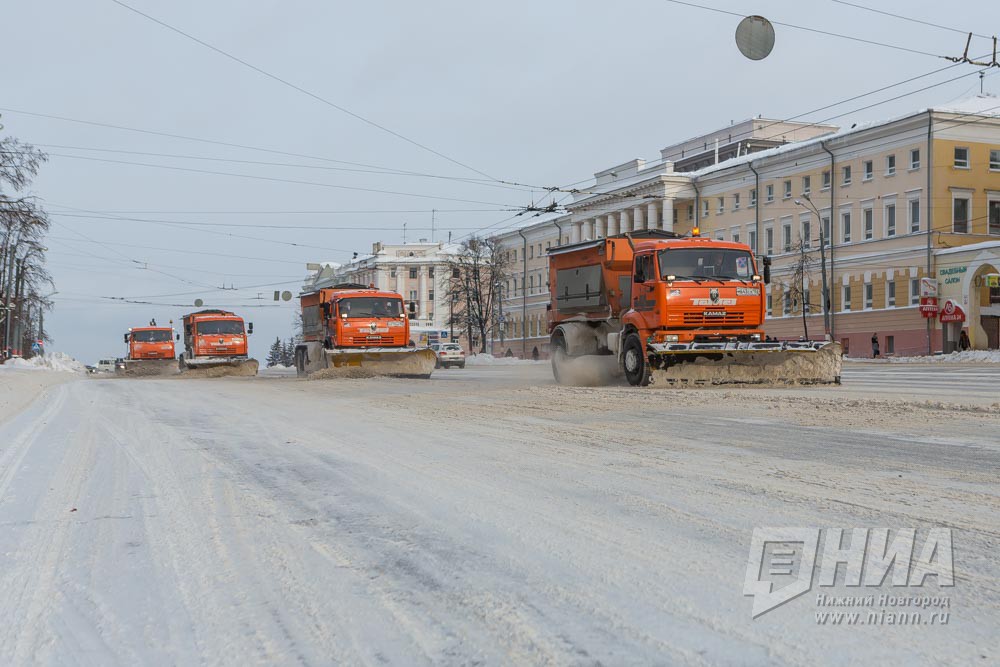 Нижегородская администрация объявила 16 конкурсов на уборку дорог в 2018 году