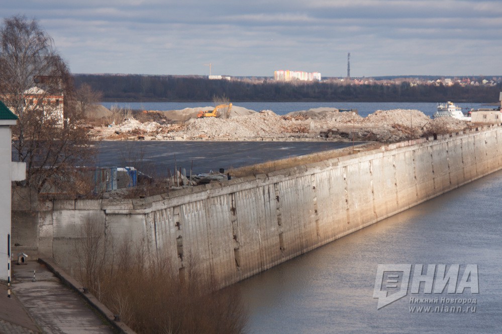 Ранее порт в Нижнем Новгороде располагался на Стрелке