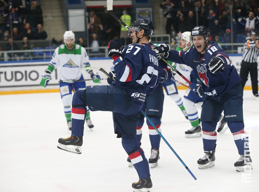 Нижегородский ХК "Торпедо" победил "Салавата Юлаева" из Уфы 3 ноября