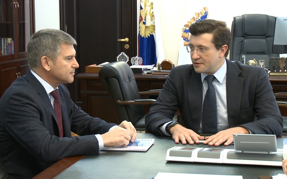 Нижегородский губернатор Глеб Никитин и МРСК хотят развивать проект "умные сети" на территории области