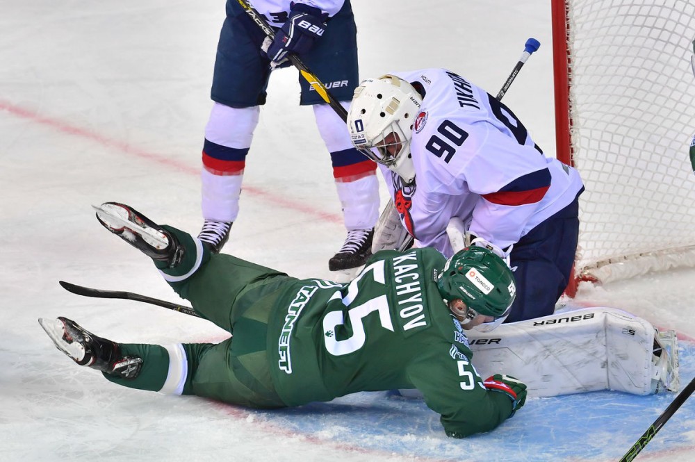 Нижегородский ХК "Торпедо" проиграл казанскому "Ак Барсу" со счётом 5:1