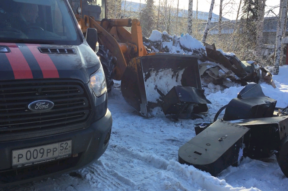 Уничтожение 20-ти игровых аппаратов состоялось по решению суда в г.Семенов