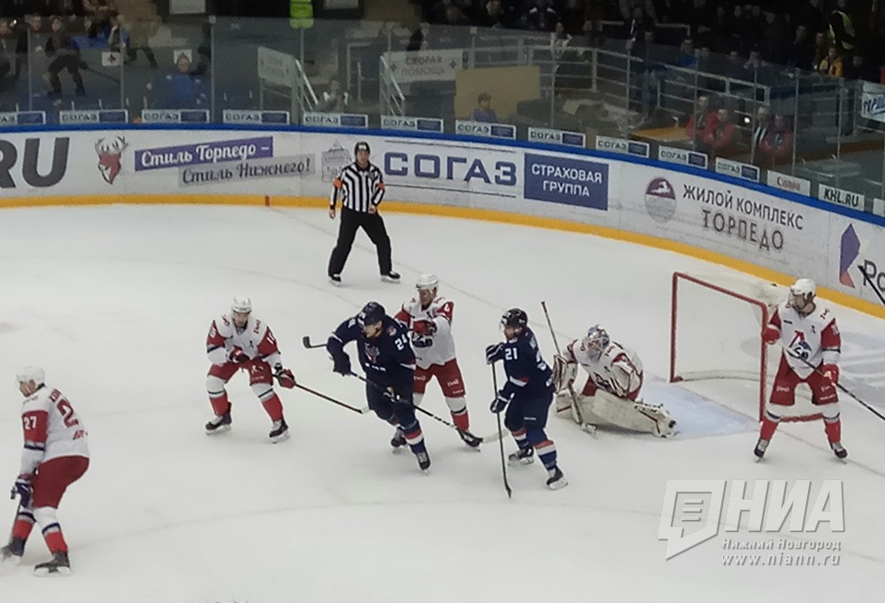 Нижегородское "Торпедо" в овертайме обыграло "Локомотив" в матче КХЛ 1 февраля