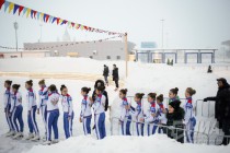 Бал на льду для воспитанников детских домов на нижегородском катке Зимняя сказка