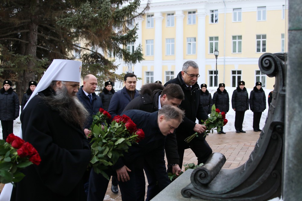Дмитрий Барыкин и Владимир Панов почтили память основателя Нижнего Новгорода Георгия Всеволодовича