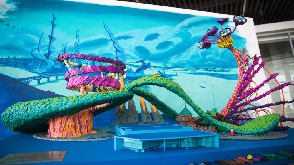 Арт-проект "Космопорт" представили в нижегородском аэропорту Стригино