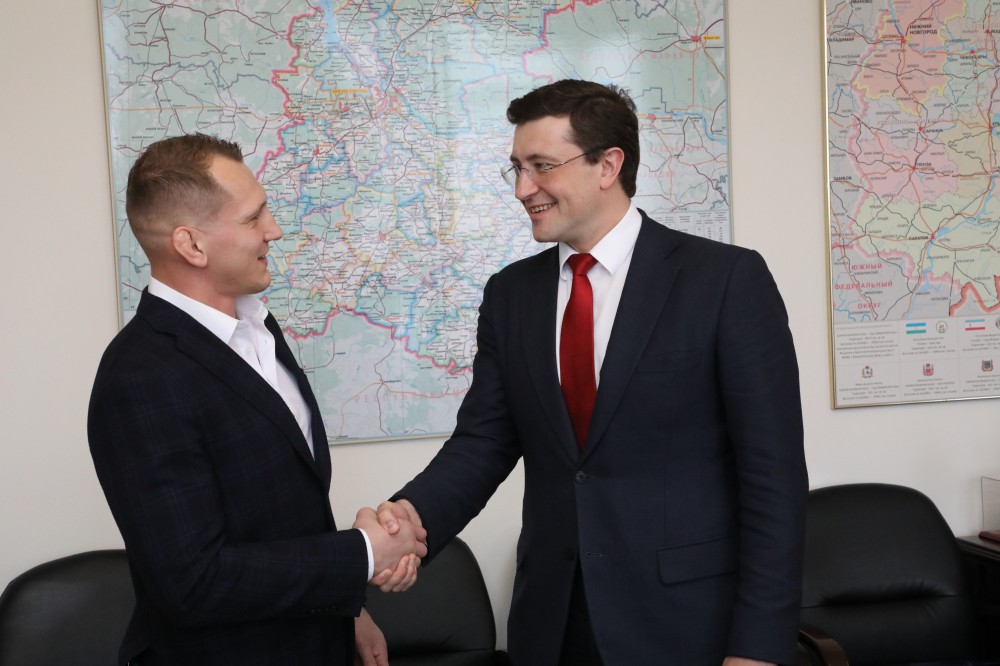 Глеб Никитин пожелал Вячеславу Василевскому удачи на турнире ACA 95