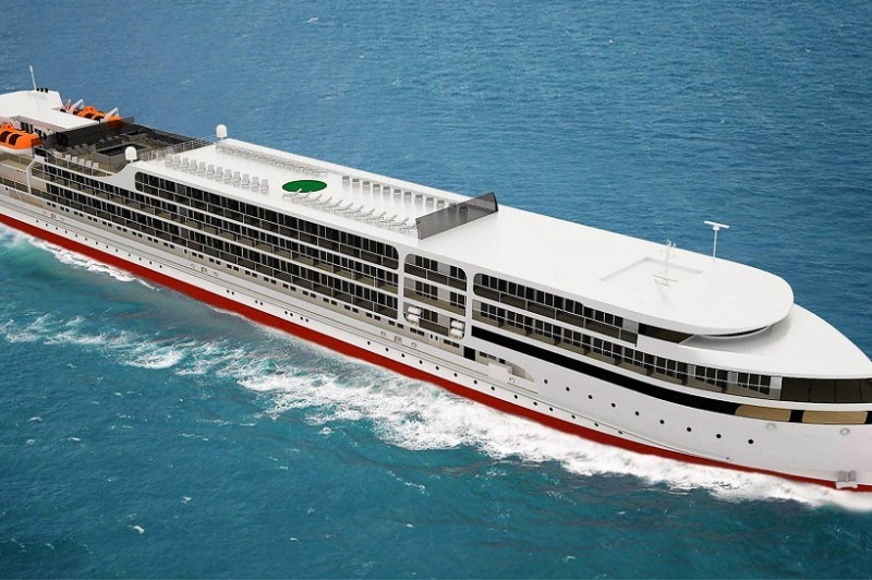 Круизный лайнер, строящийся на заводе "Красное Сормово", готов на 60%