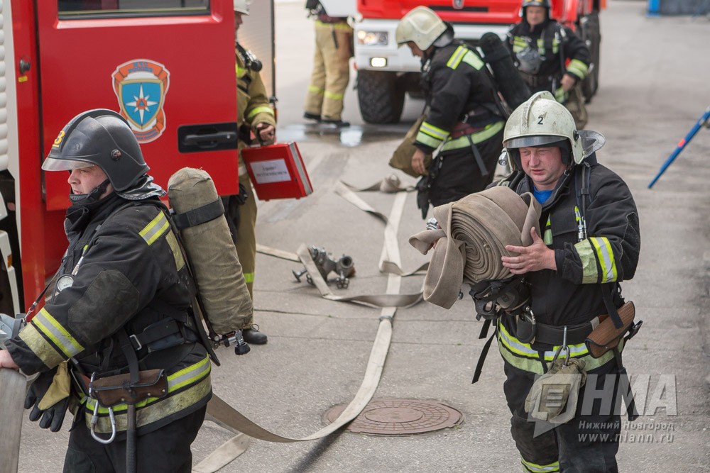 Пожар произошел в областной больнице им. Семашко в Нижнем Новгороде 23 марта