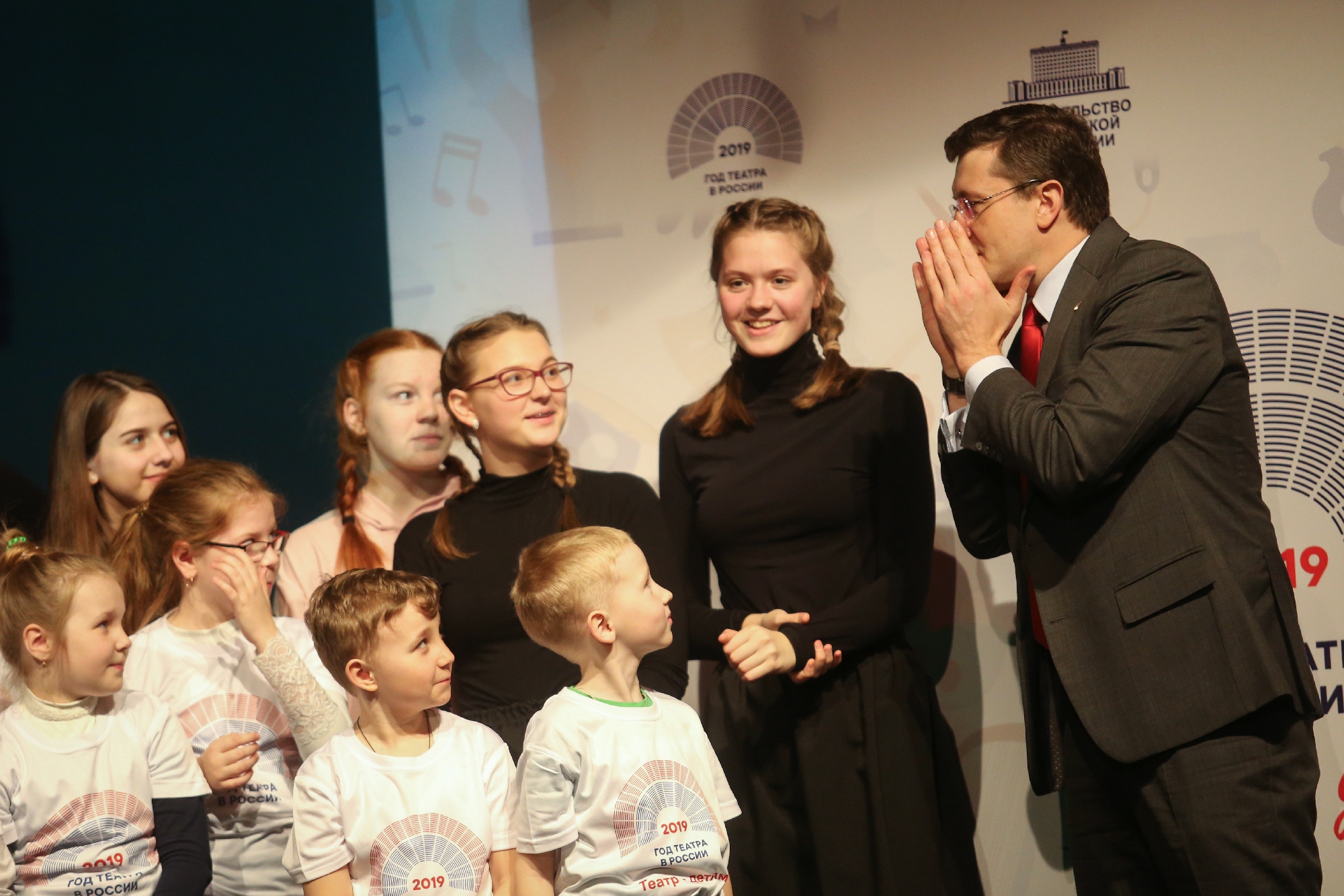 Глеб Никитин и Ольга Голодец запустили проект "Театр &ndash; дети" в Нижнем Новгороде