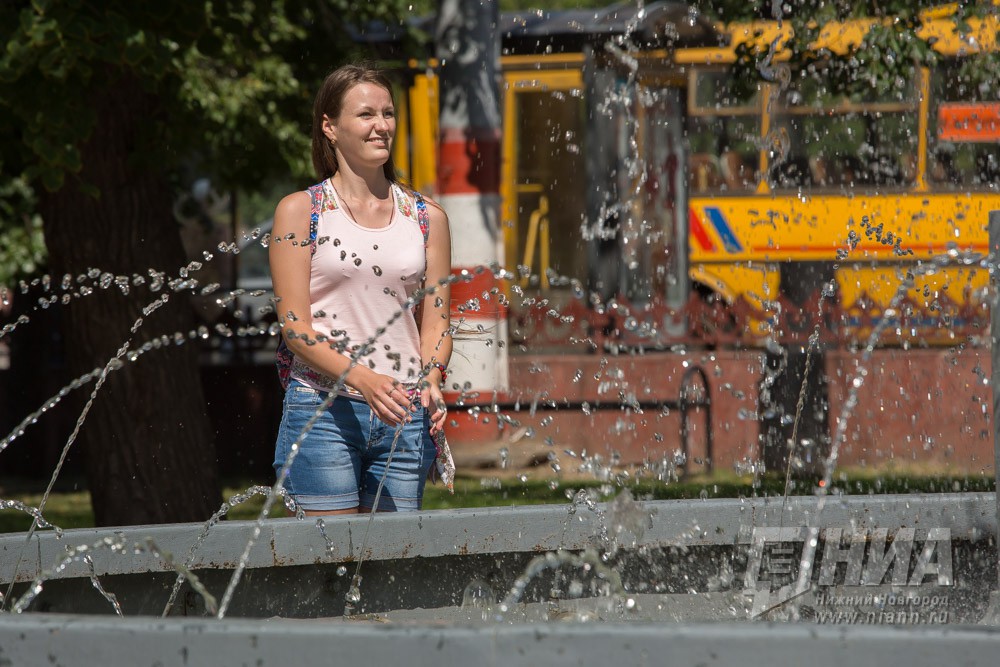 "Летняя погода" вернулась в Нижний Новгород