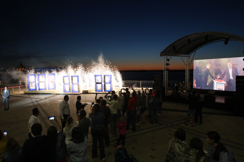 Губернатор Нижегородской области Глеб Никитин дал старт обратному отсчету до юбилея Нижнего Новгорода