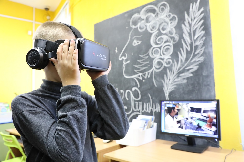 Виртуальный класс открылся в нижегородской областной детской библиотеке