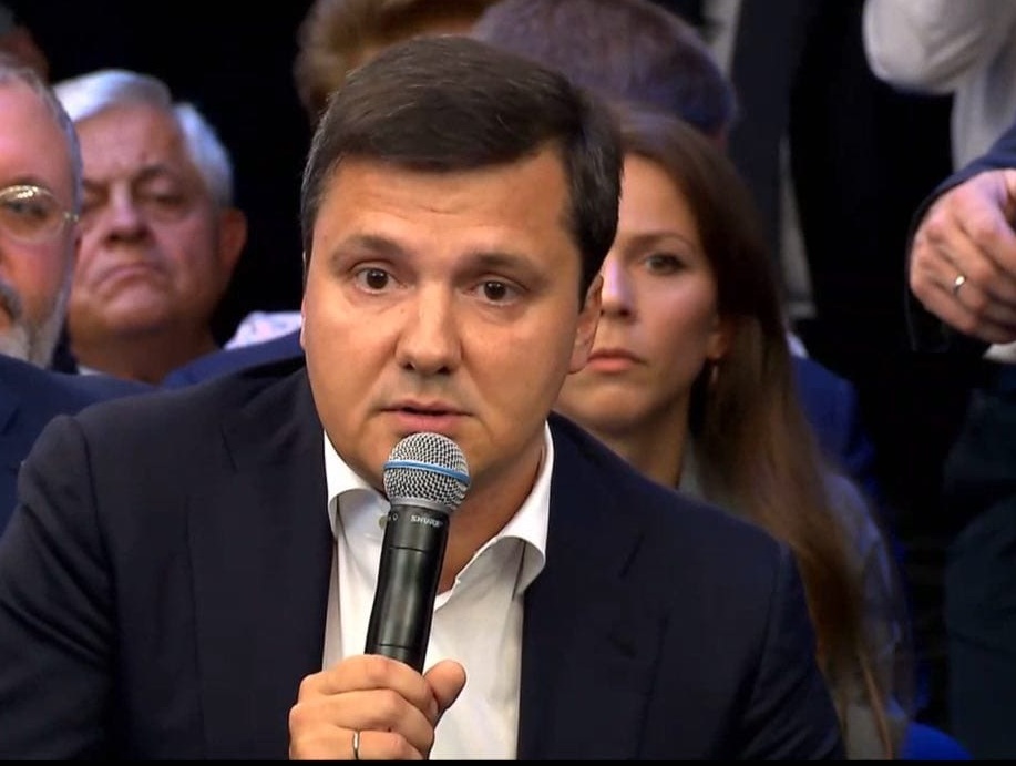 Денис Москвин выступил на политической конференции "Единой России" в Москве