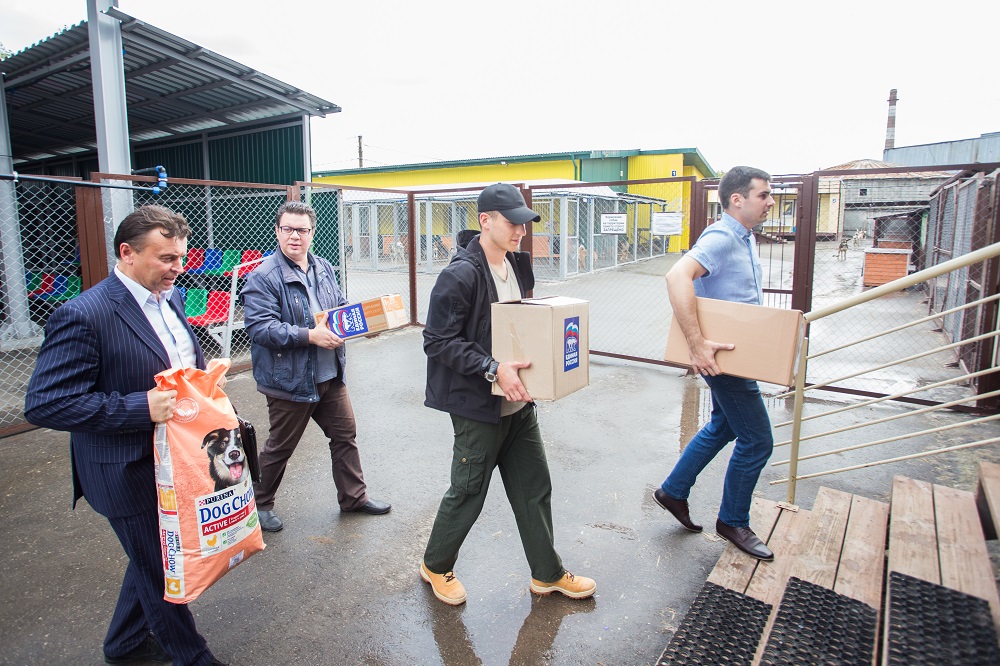 Волонтеры НРО "Единой России" вместе с благотворительным фондом "ДаДобро" провели акцию "Лучший друг"