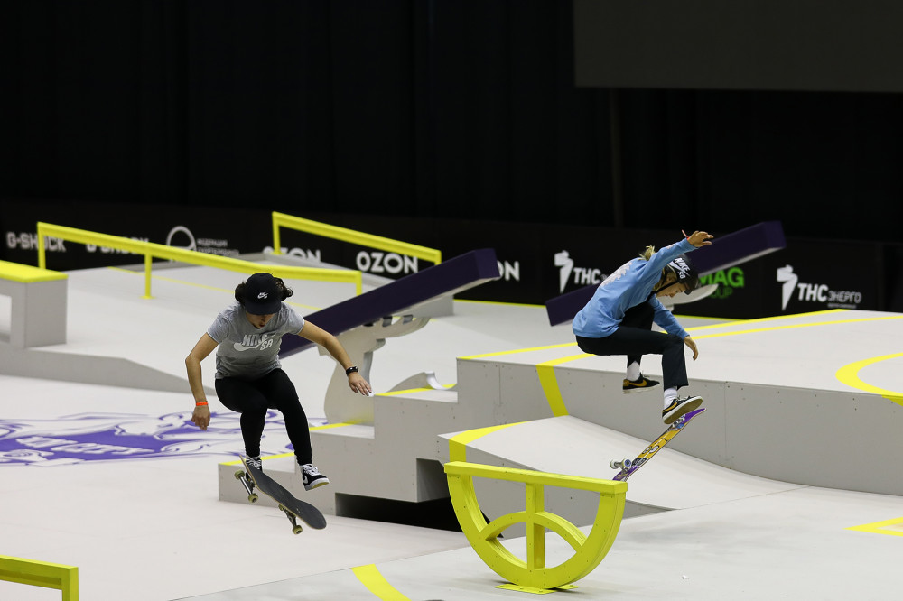 Спортсмены ЧЕ по скейтбордингу приступили к тренировкам в ФОКе "Мещерский"