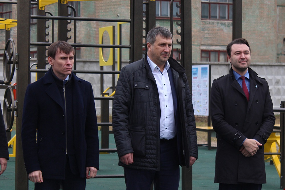 Новый спортивный уличный комплекс открыли в Дзержинске