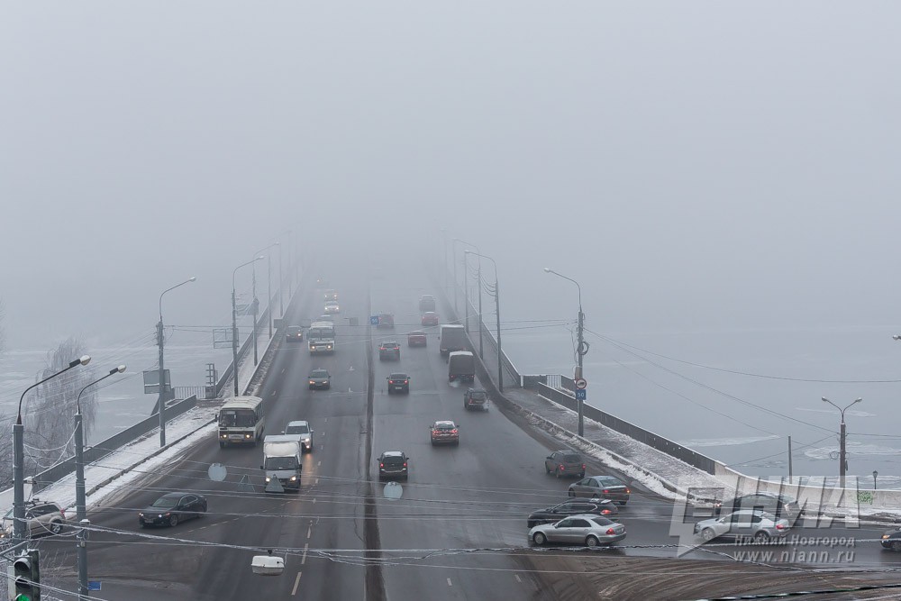 Туманы ожидают нижегородцев на текущей неделе
