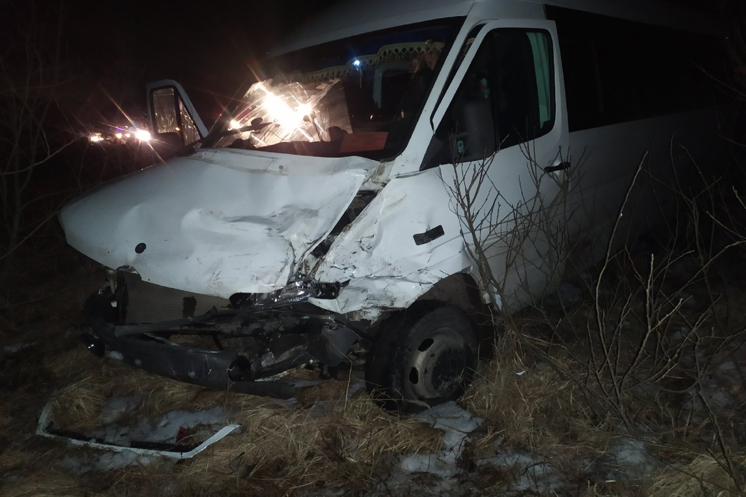 Лобовое ДТП с шестью пострадавшими произошло под Балахной (ФОТО)