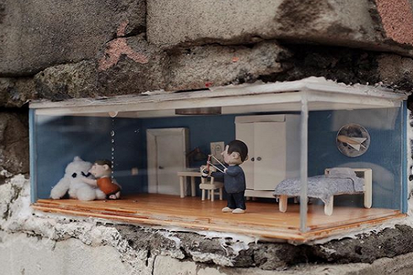 Новый миниатюрный арт-объект появился в Нижнем Новгороде