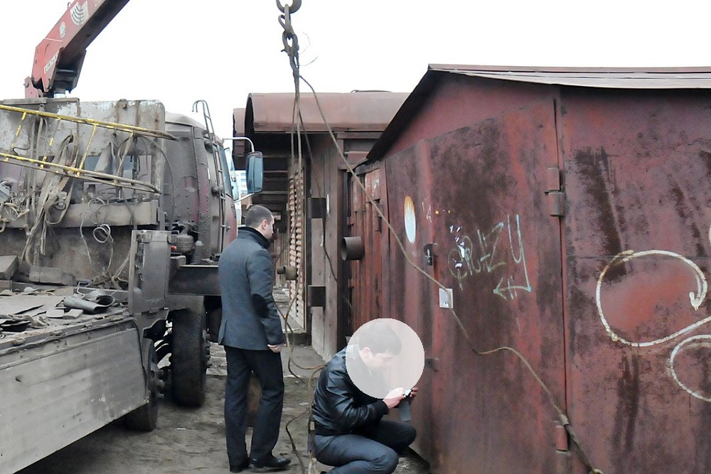 Металлический гараж украли у нижегородца 