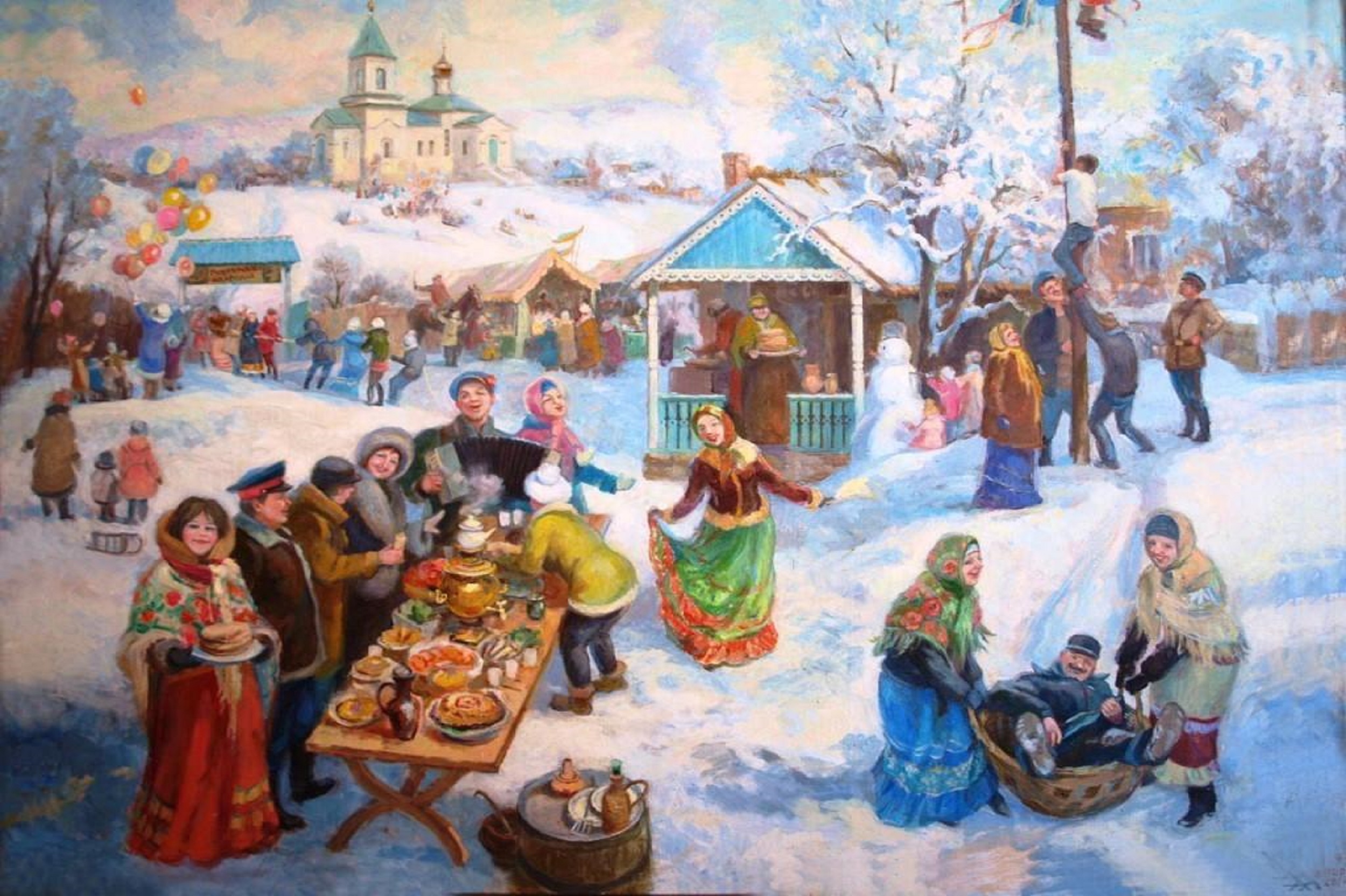 Масленичная неделя: ежедневные традиции и обряды